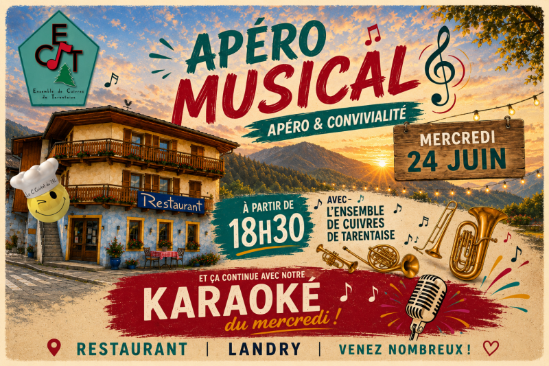 Apéro Musical - © Col du Palet Apéro Musical