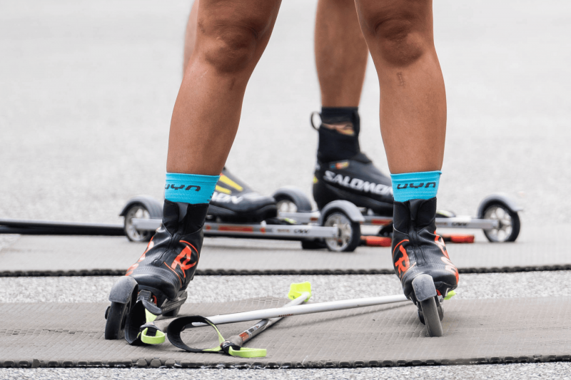 Initiation ski roues