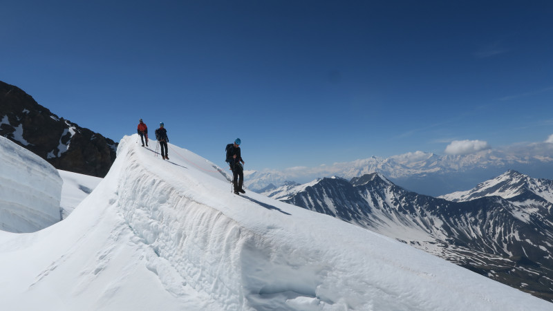 Bergsteigen in der Vanoise le Mont Pourri_Peisey-Vallandry