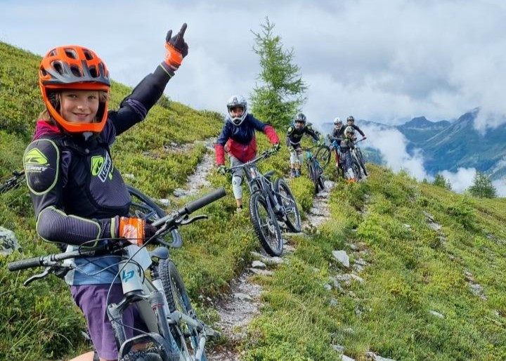 Mountainbike training for kids