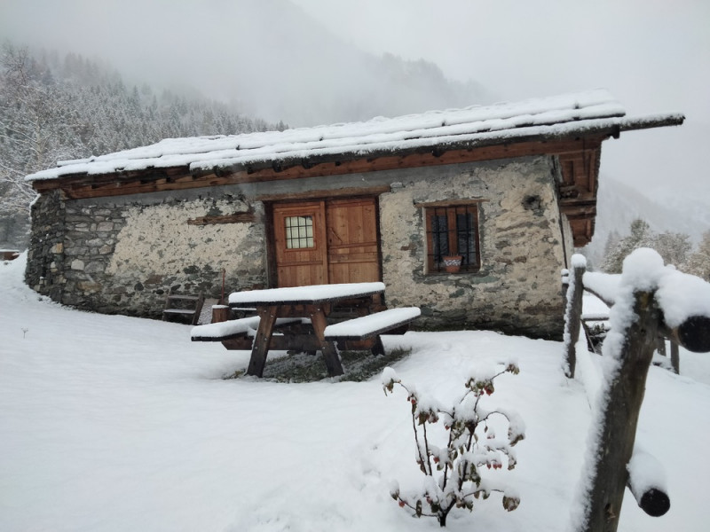 Chalet JP enneigé Chalet JP enneigé