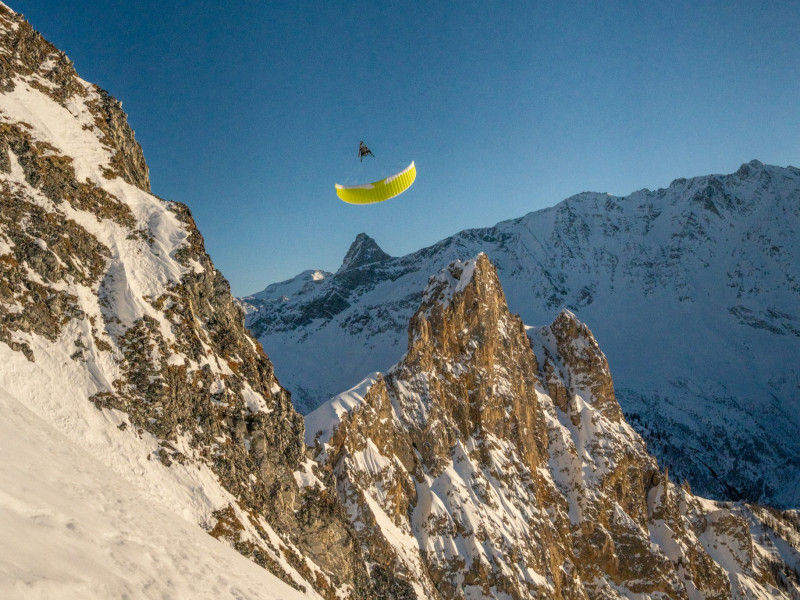 Summit run Speed-Flying - © Fly Tandem Summit run Speed-Flying