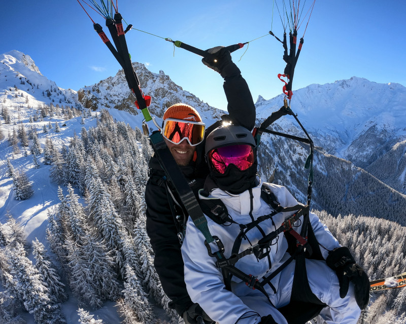 Survol de Peisey-Vallandry - © Flytandem Survol de Peisey-Vallandry