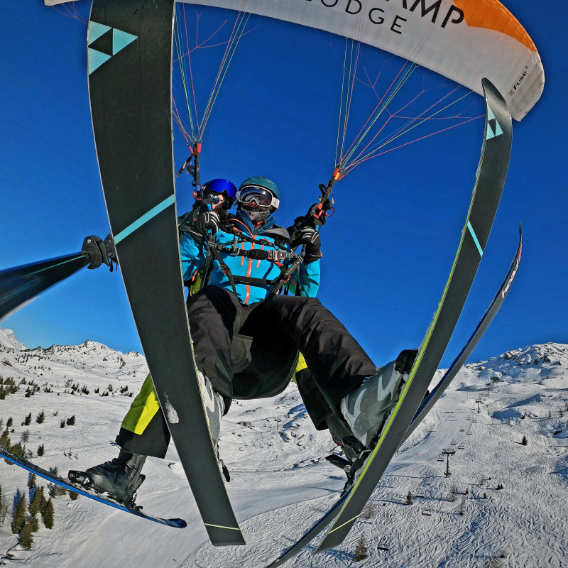 Vol découverte - © Parapente addict Vol découverte