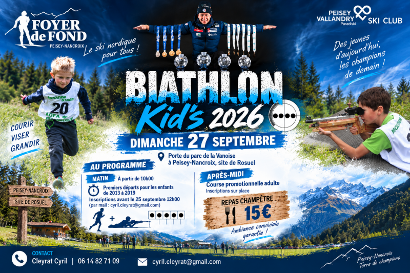 Biathlon Kid's 2026_Peisey-Vallandry Biathlon Kid's 2026_Peisey-Vallandry