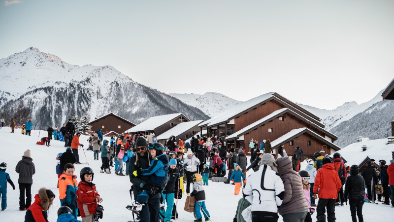 Marché de Noël à Vallandry et rencontre avec les rennes_Peisey-Vallandry Marché de Noël à Vallandry et rencontre avec les rennes_Peisey-Vallandry