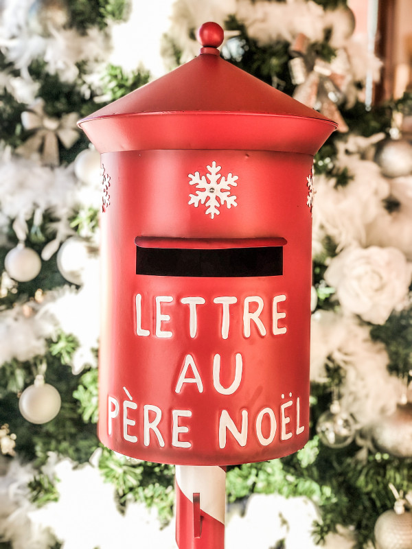 Boîte aux lettre du père noël