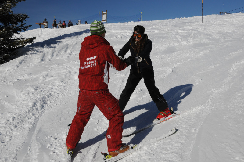 Cours privé ski alpin débutant