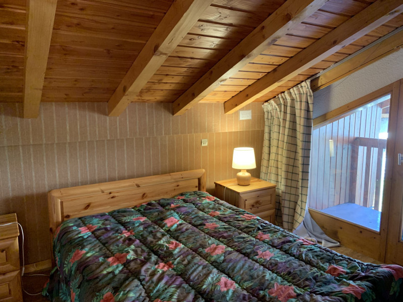 Chambre lit double Neige et Soleil C16 Plan-Peisey