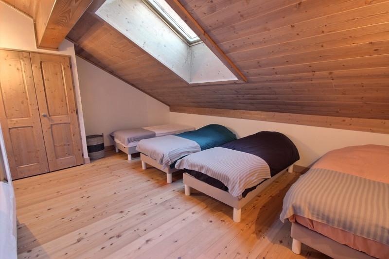 Chambre lits simples Grange de l'Epinette 20 Vallandry