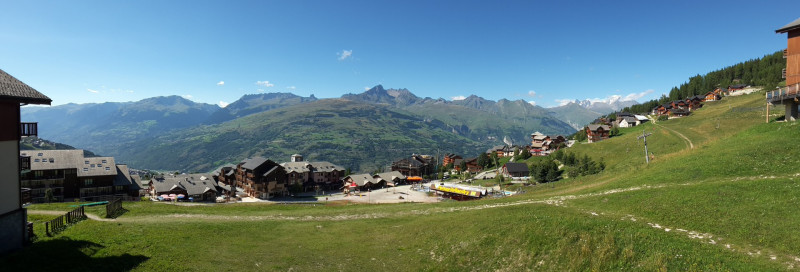 Vue été Cret de l'Ours 35 Vallandry