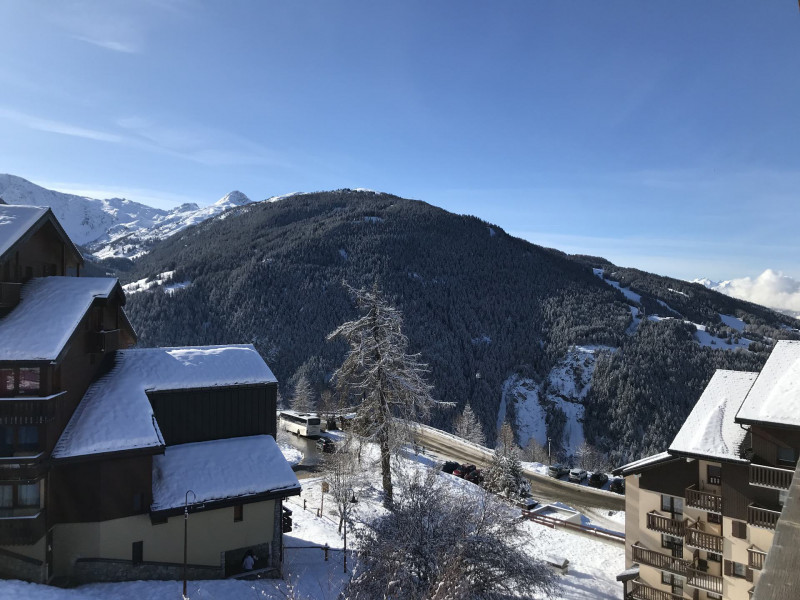 Vue hiver Aigle 35 Vallandry