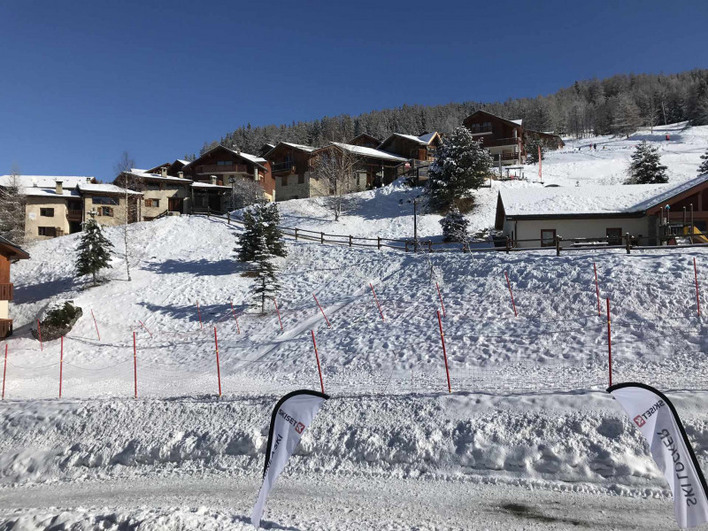 Vue hiver Arc en Ciel 347 Vallandry