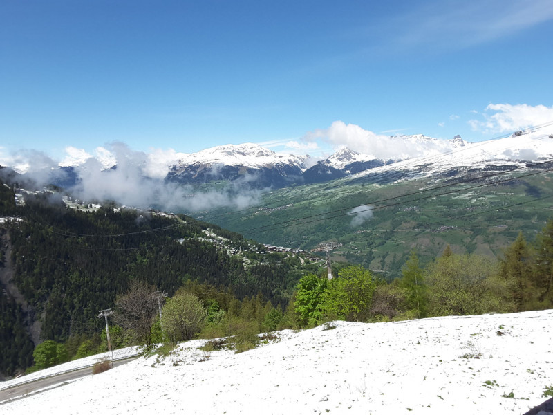 Vue hiver Arollaie 602 Plan-Peisey