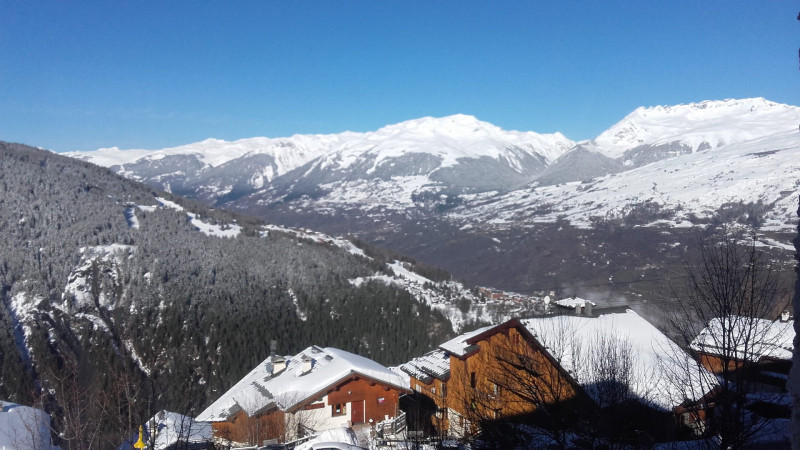 Vue hiver Belvédère 42 Plan-Peisey