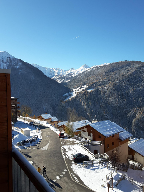 Vue hiver les Mélèzes 32 Plan-Peisey