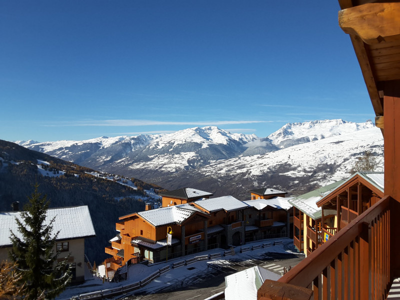 Vue hiver Neige et Soleil C16 Plan-Peisey