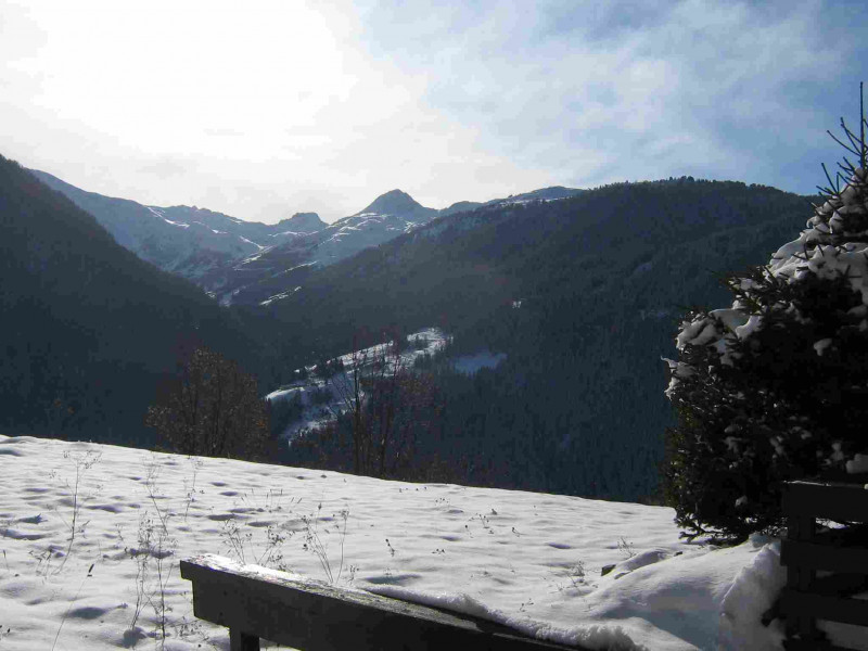 Vue hiver Parc 3 Plan-Peisey