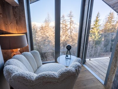  Vue salon Chalet Masara Vallandry