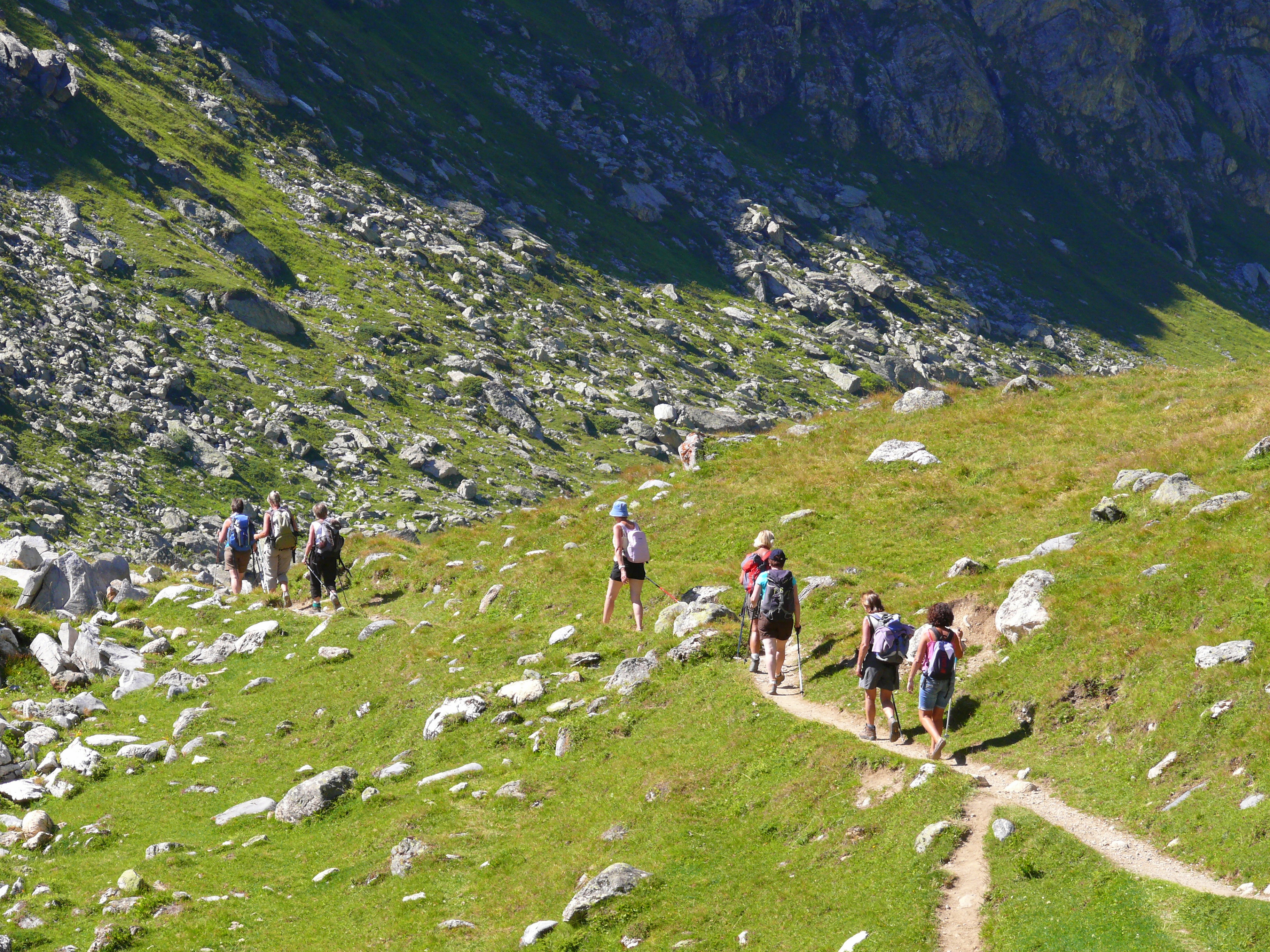 randonneurs-au-plan-de-la-plagne-19-aout-2012-3-56014 - © OTPeiseyVallandry